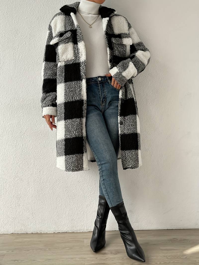 Bianca| Fashionable and minimalist winter coat