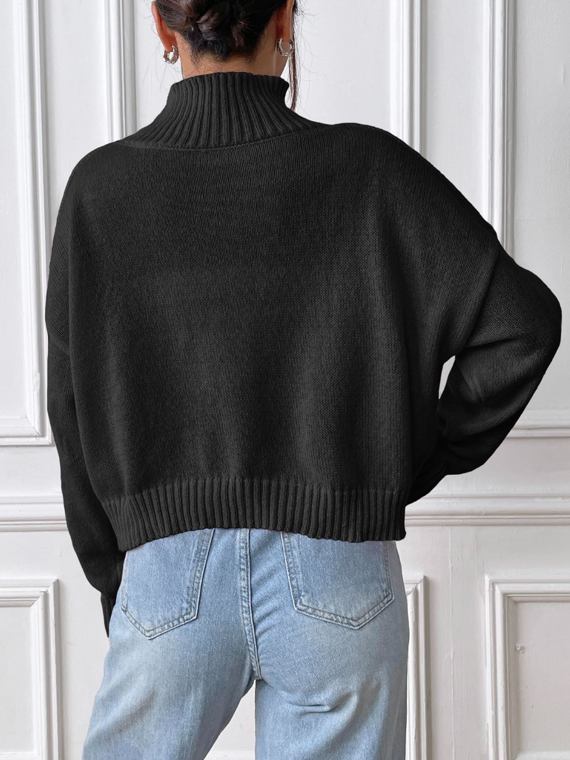 Viola | Turtleneck sweater with long sleeves