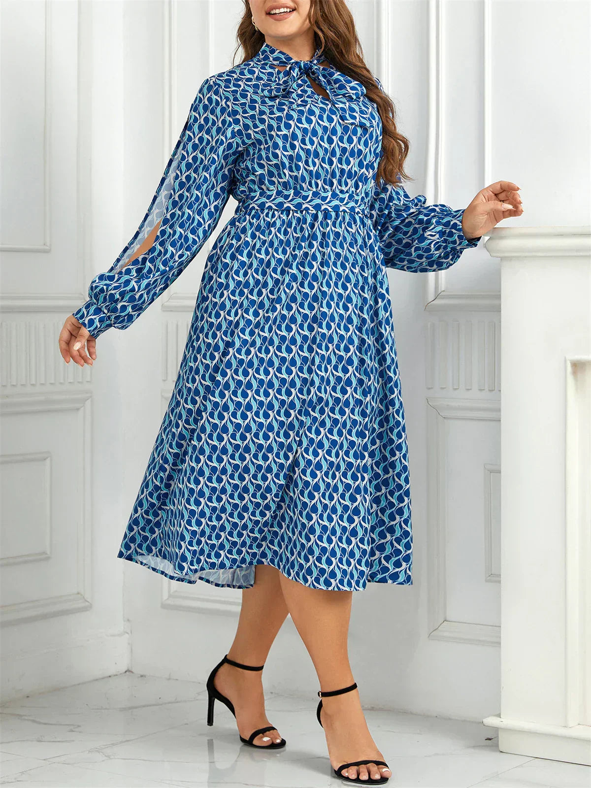 Wendy® | Plus Size Dress Elastic Waist