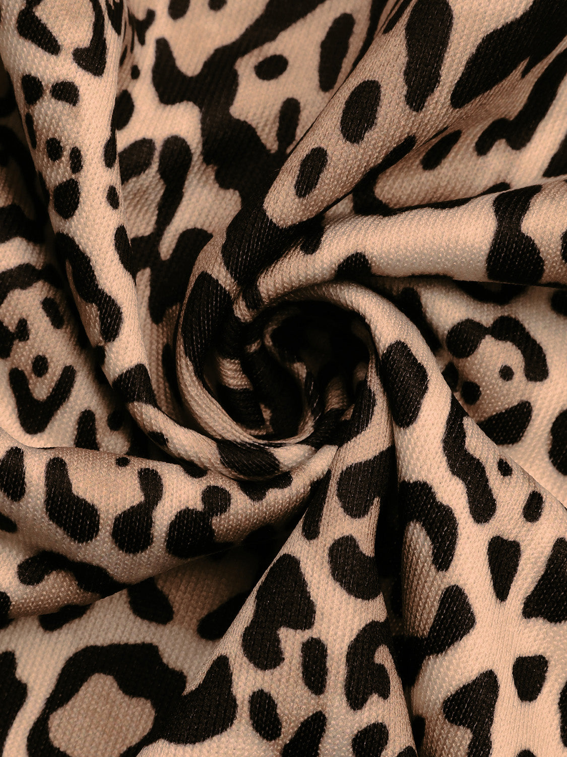 Fiona | Perfee leopard long sleeve open front jacket
