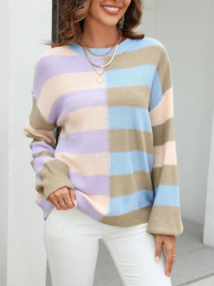Nina® | Colorful spring sweater
