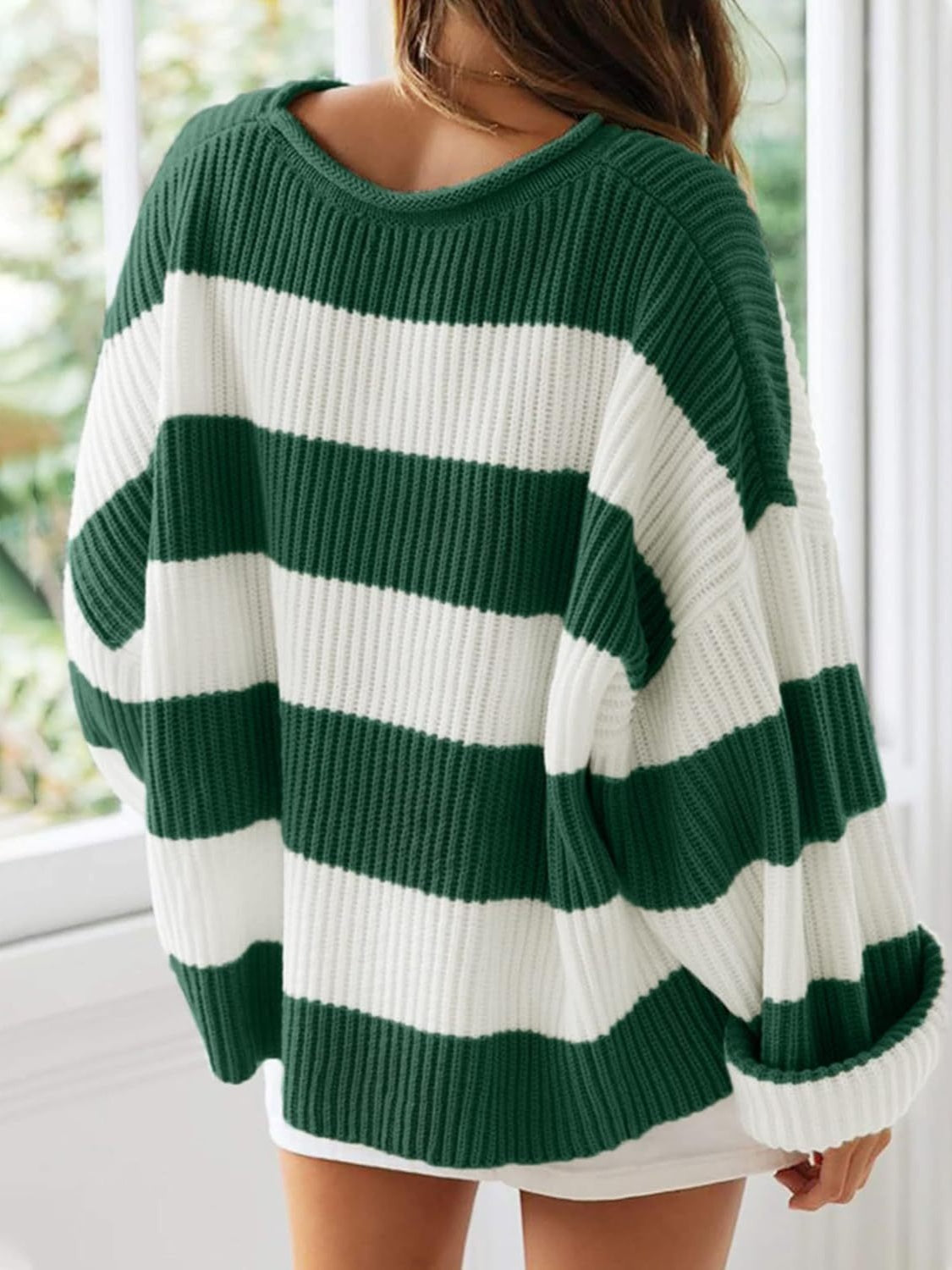 Tania | Crew neck sweater with long sleeves