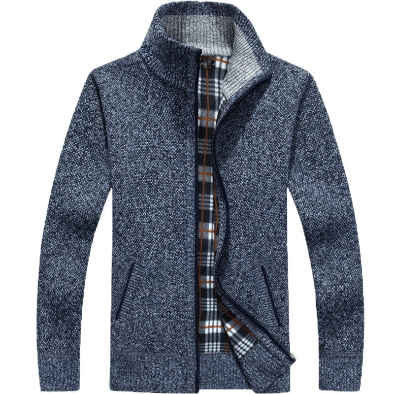 Cyrus | Men's Full Zip Knit Jacket