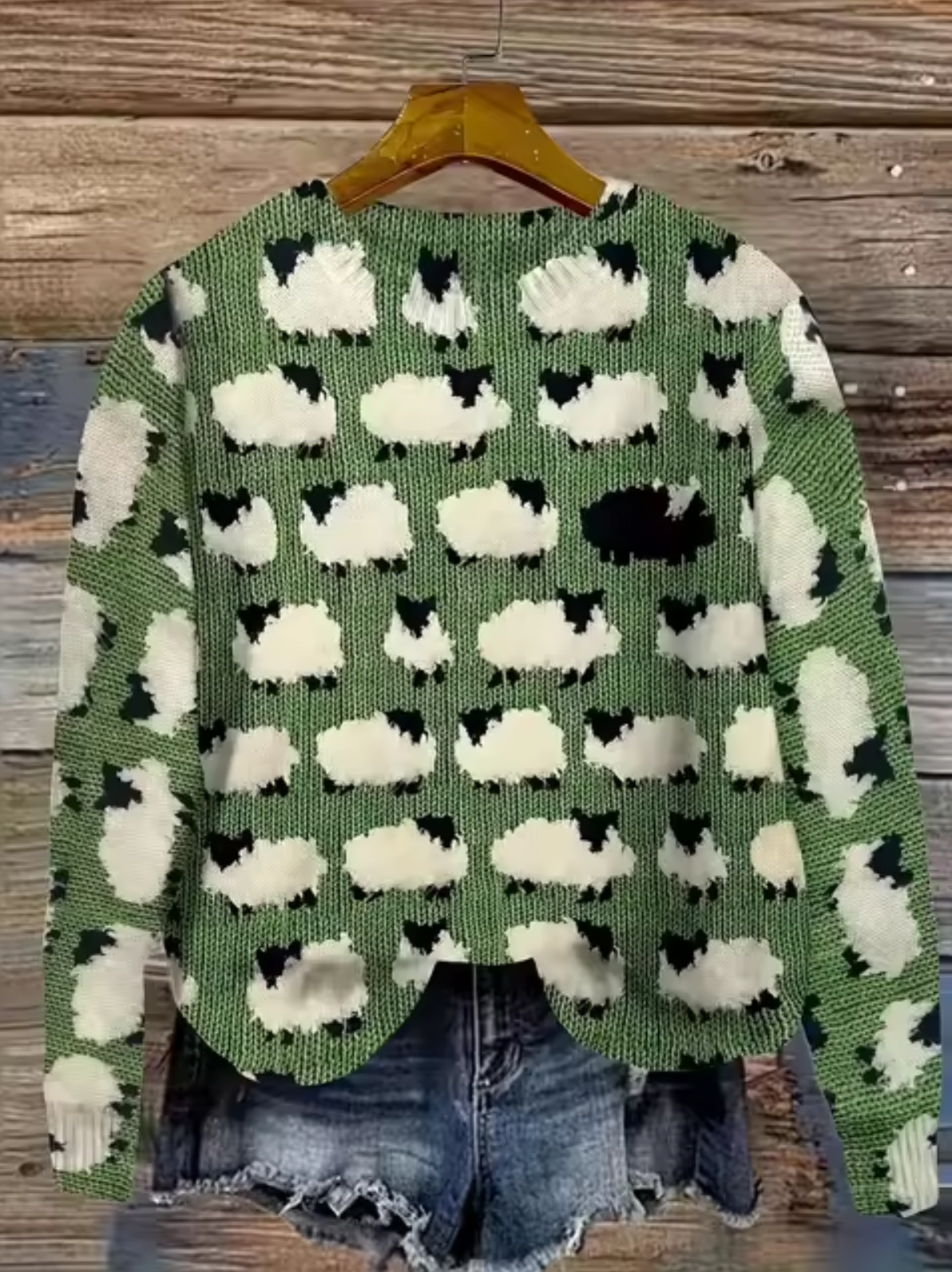 Norma | Knitted sweater with 3D print