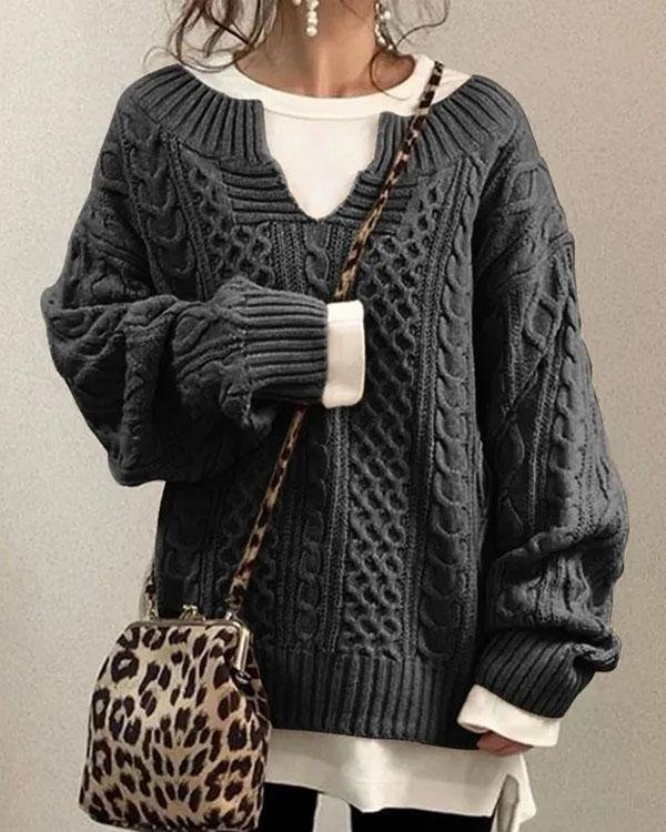 Francisca | Fashionable and effortless winter sweater