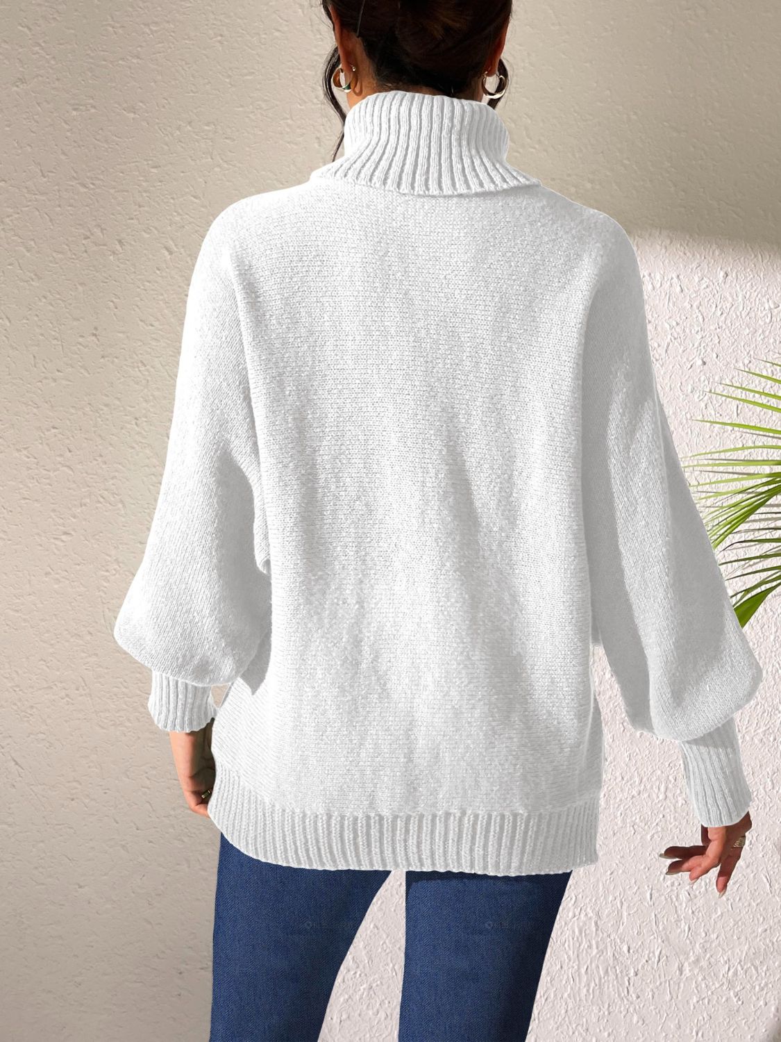 Monica | Heart turtleneck with long sleeves