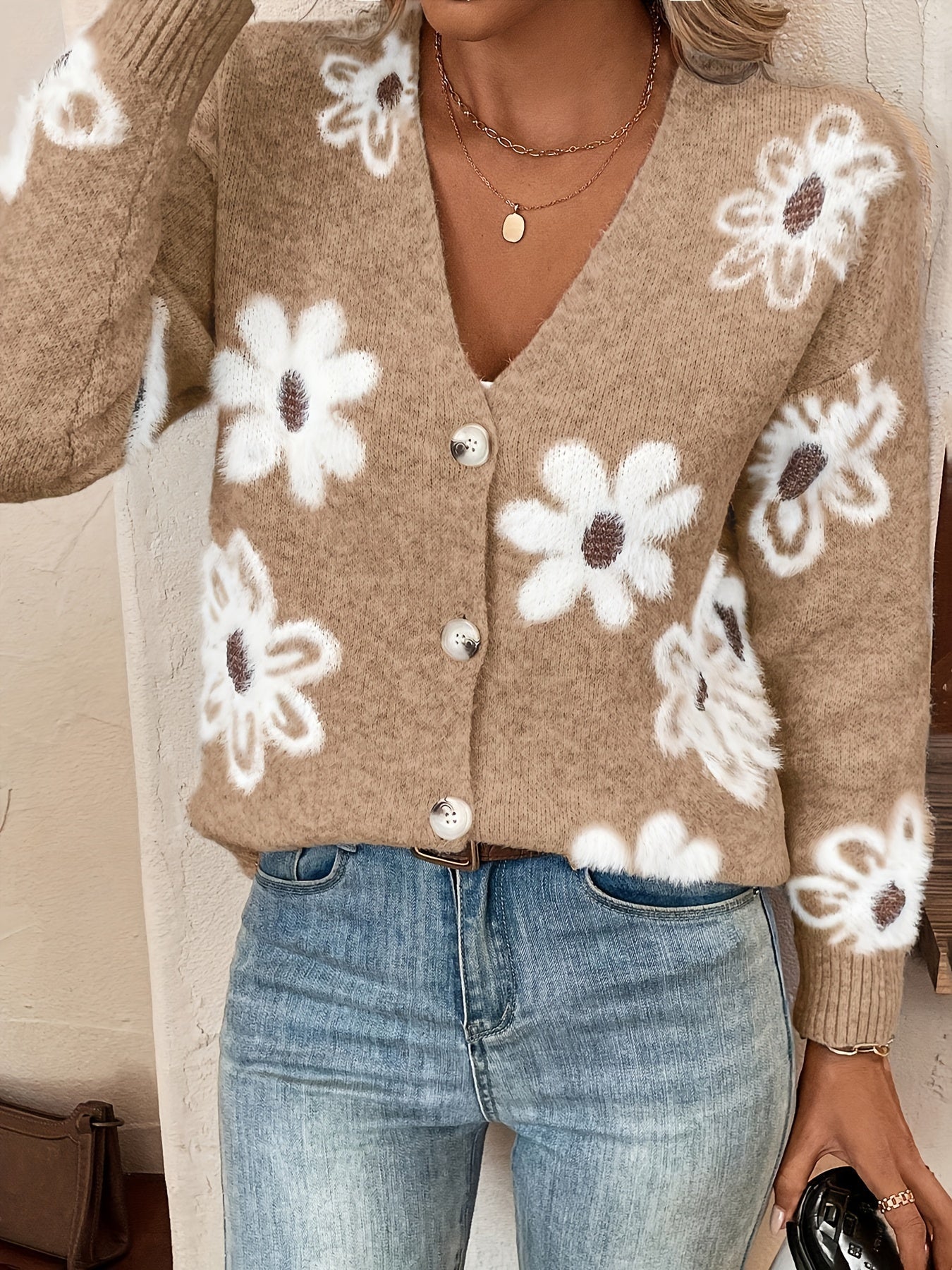 Florencia | Floral sweater for women
