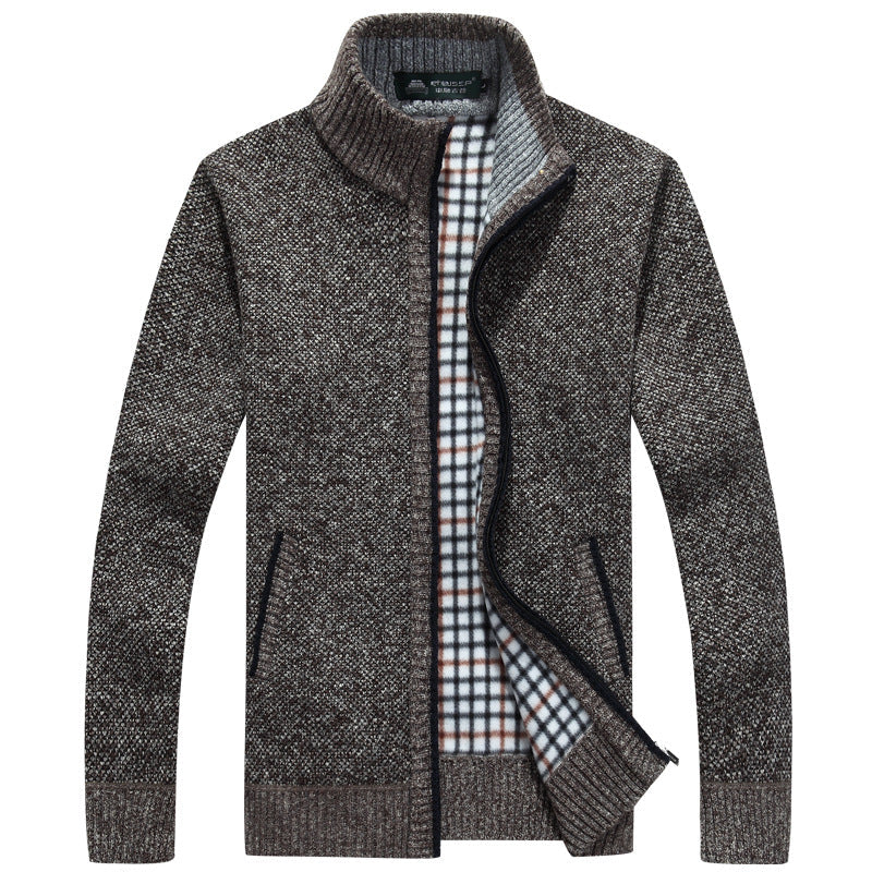 Cyrus | Men's Full Zip Knit Jacket
