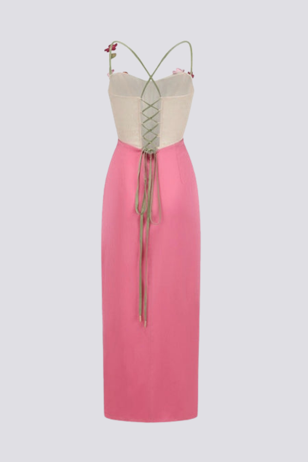 Mónica® | Sydney Floral Corset Maxi Dress