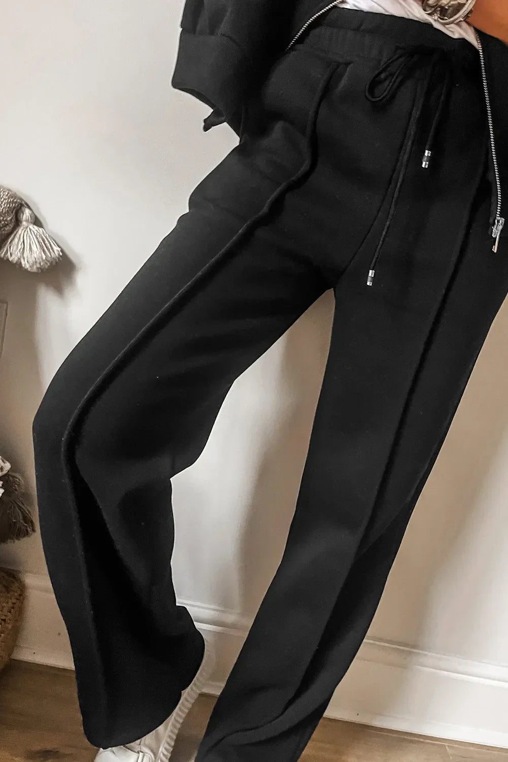 Marta | Long-sleeved top and zip-up trousers set
