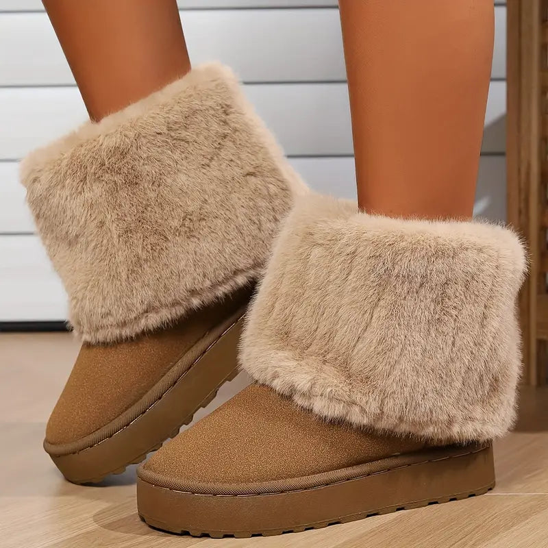 Teodora | Mid-height boots with a round toe