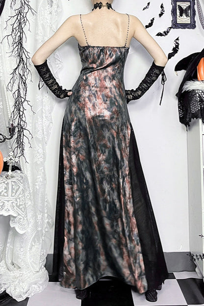 Halloween Flare Hem Gothic Dress