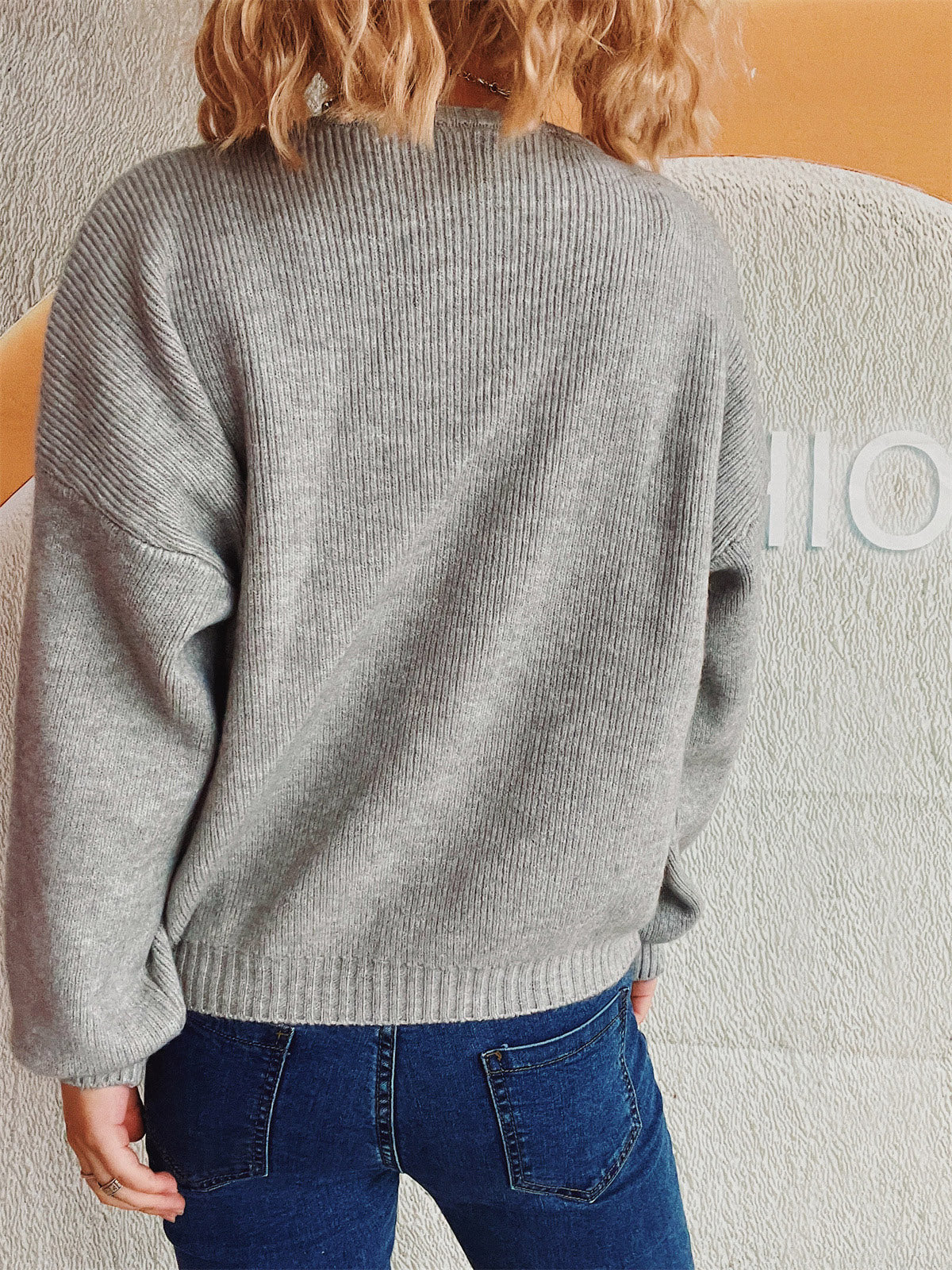 Helene | Long sleeve cardigan with buttons