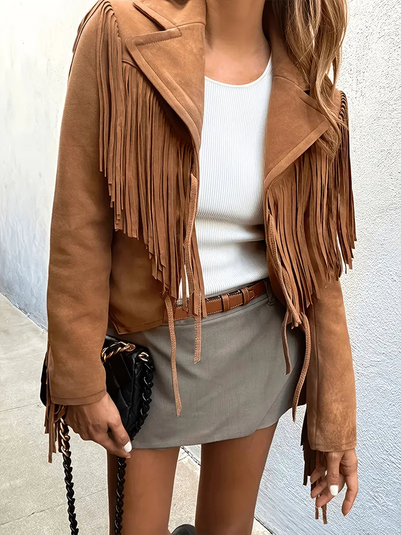 Zulema | Stylish jacket with an open front
