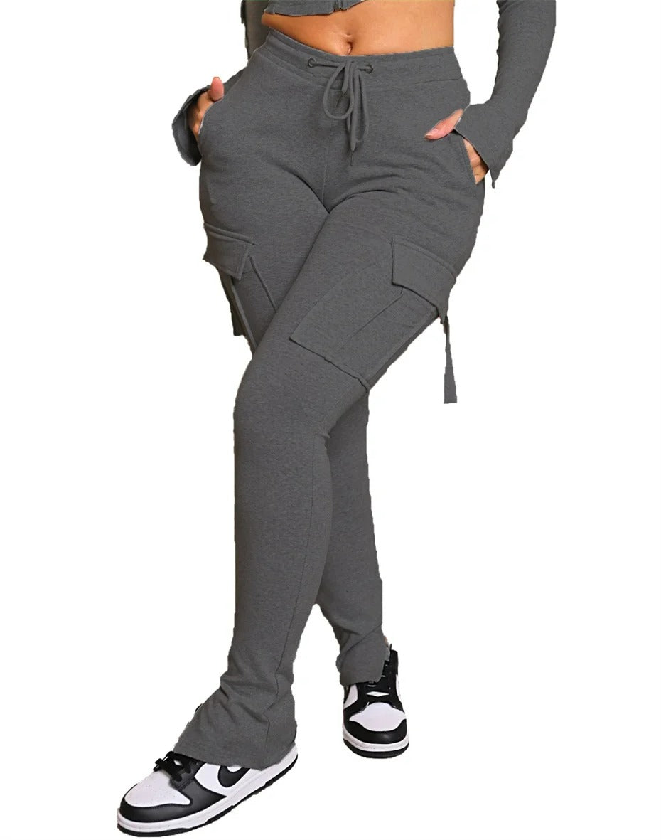 Bindi® | High Waist Cargo Pants With A Slim Fit