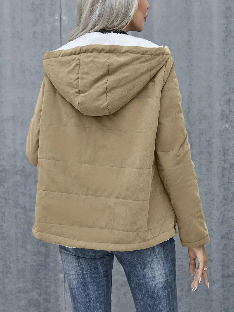 Katia | Padded jacket with front zip fastening