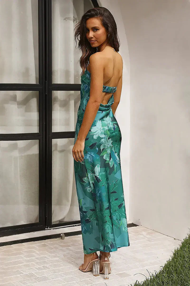Mónica® | Maxi Dress Green Print