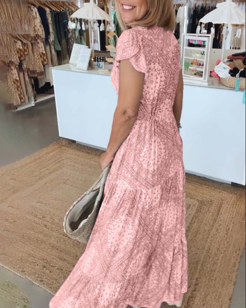 Rosalie® | Holiday Dress With Slit