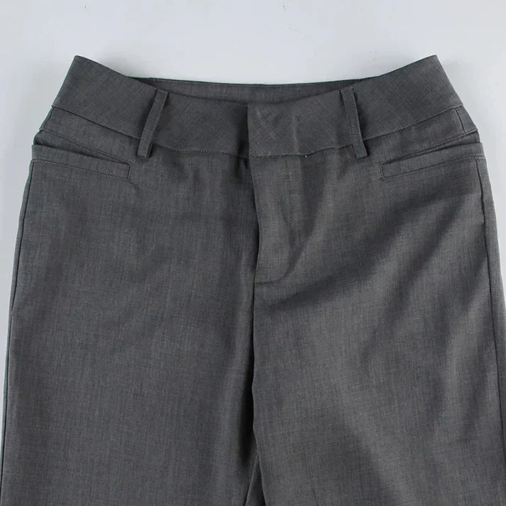 Filomena® | Low-Rise Flared Trousers