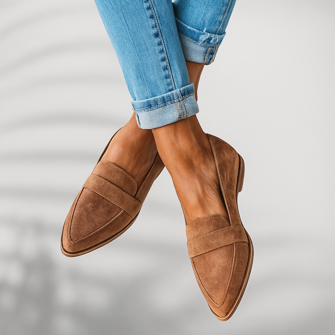 Emma | Women Sleek Comfortable Toe Loafers