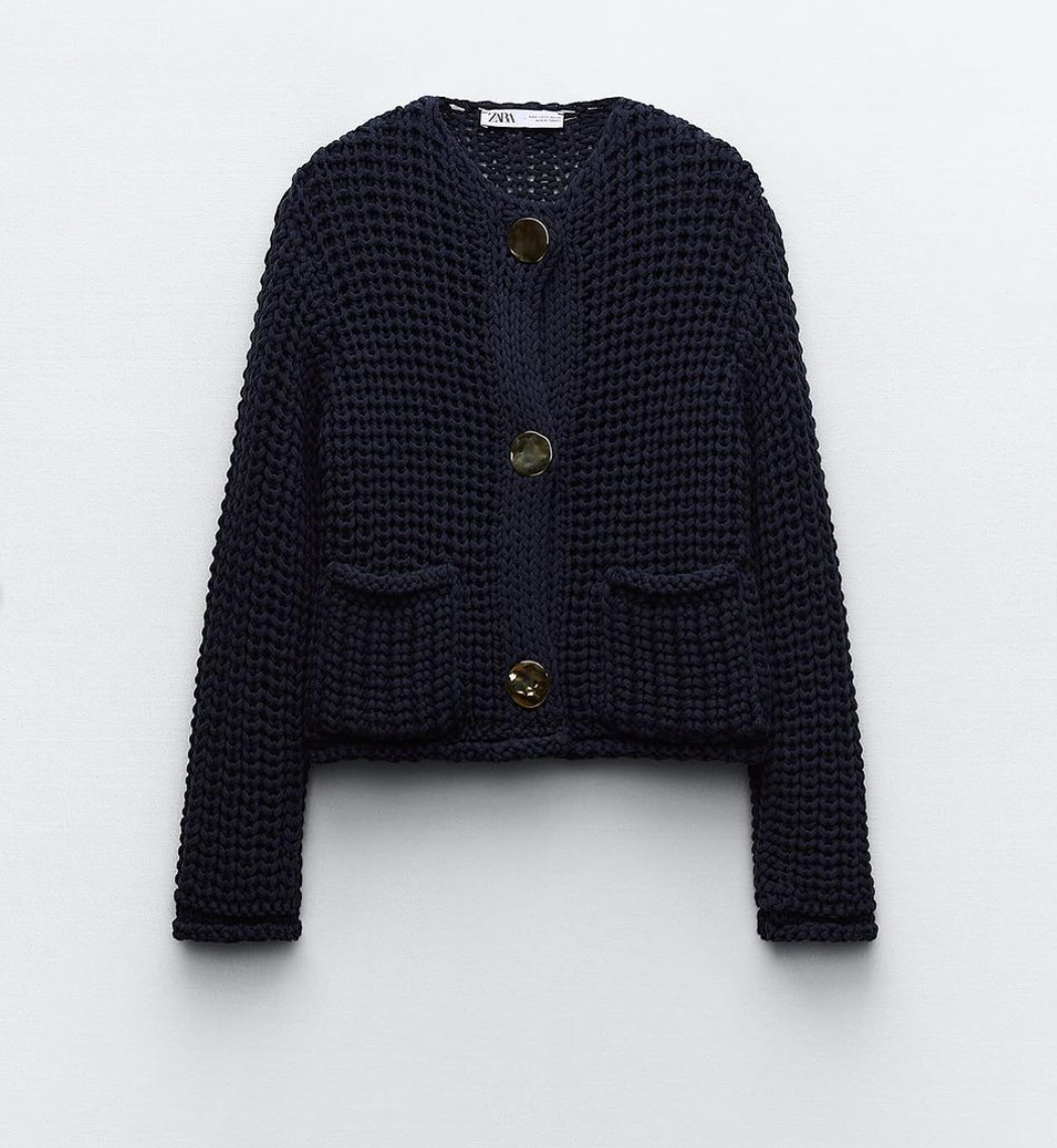 Belinda | Chunky knit cardigan
