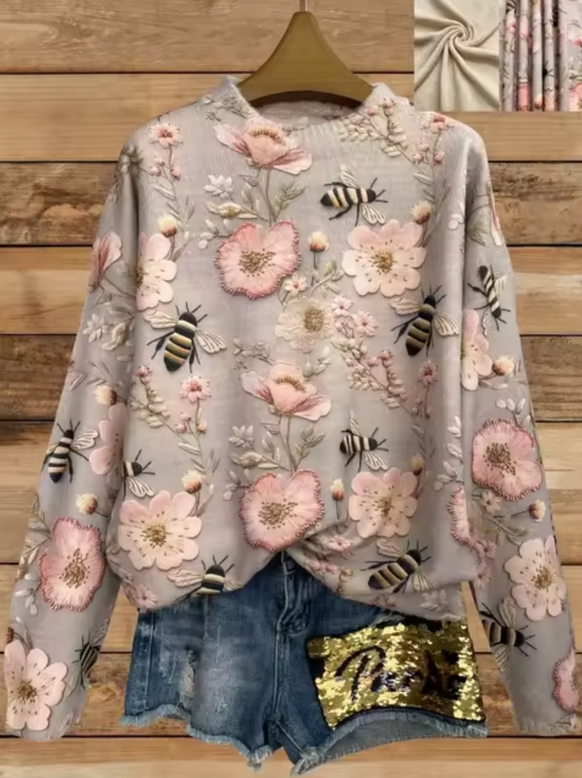 Norma | Knitted sweater with 3D print