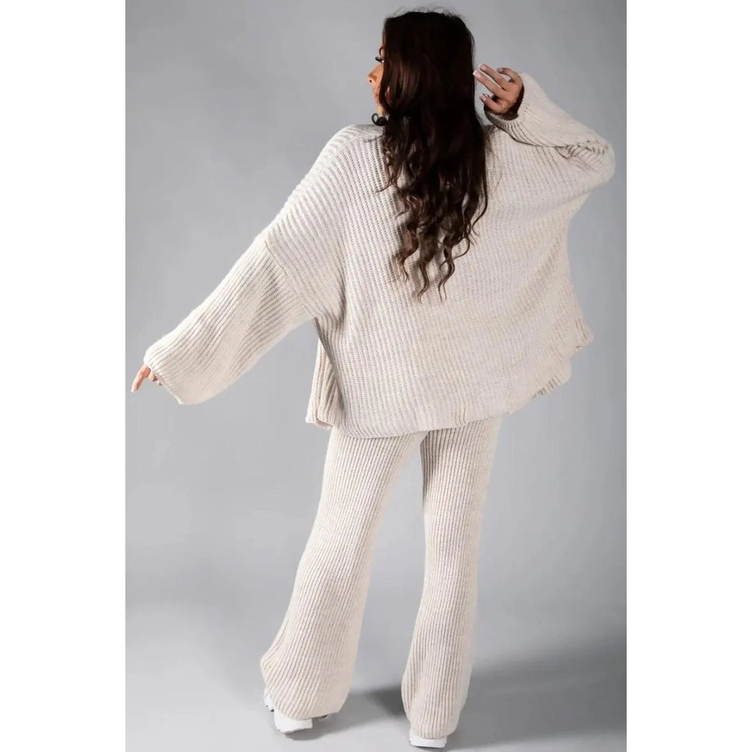 Lina | Stylish knitted combination set