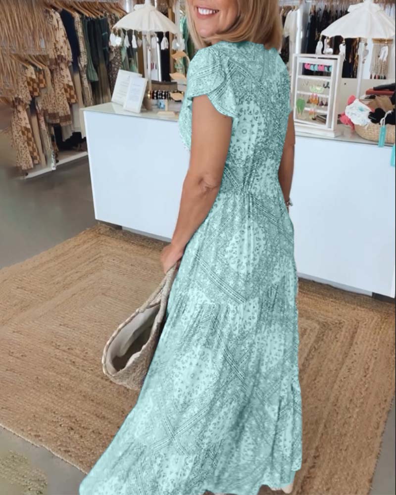 Rosalie® | Holiday Dress With Slit