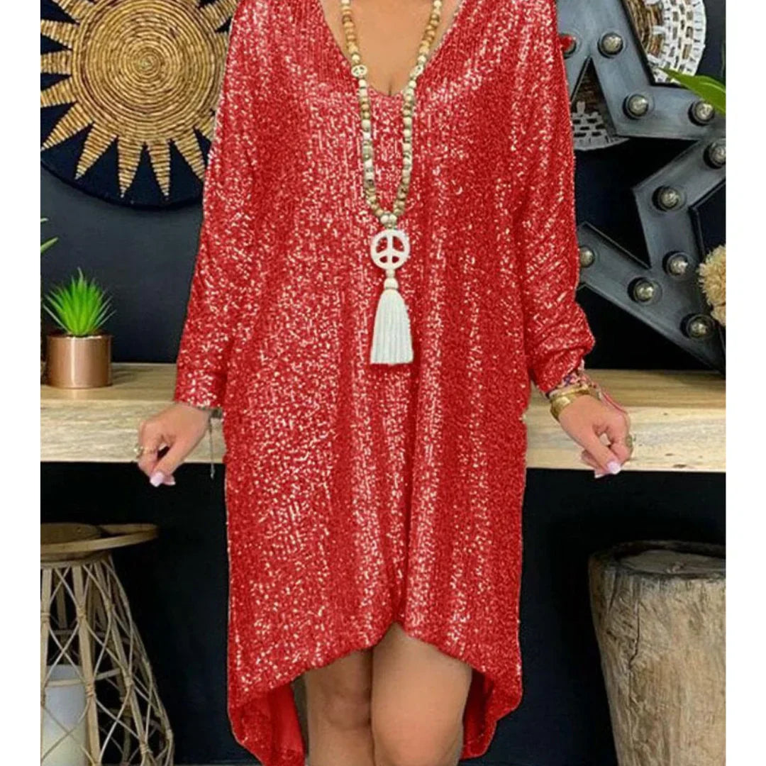 Ivana® | Glittering Sequin Dress