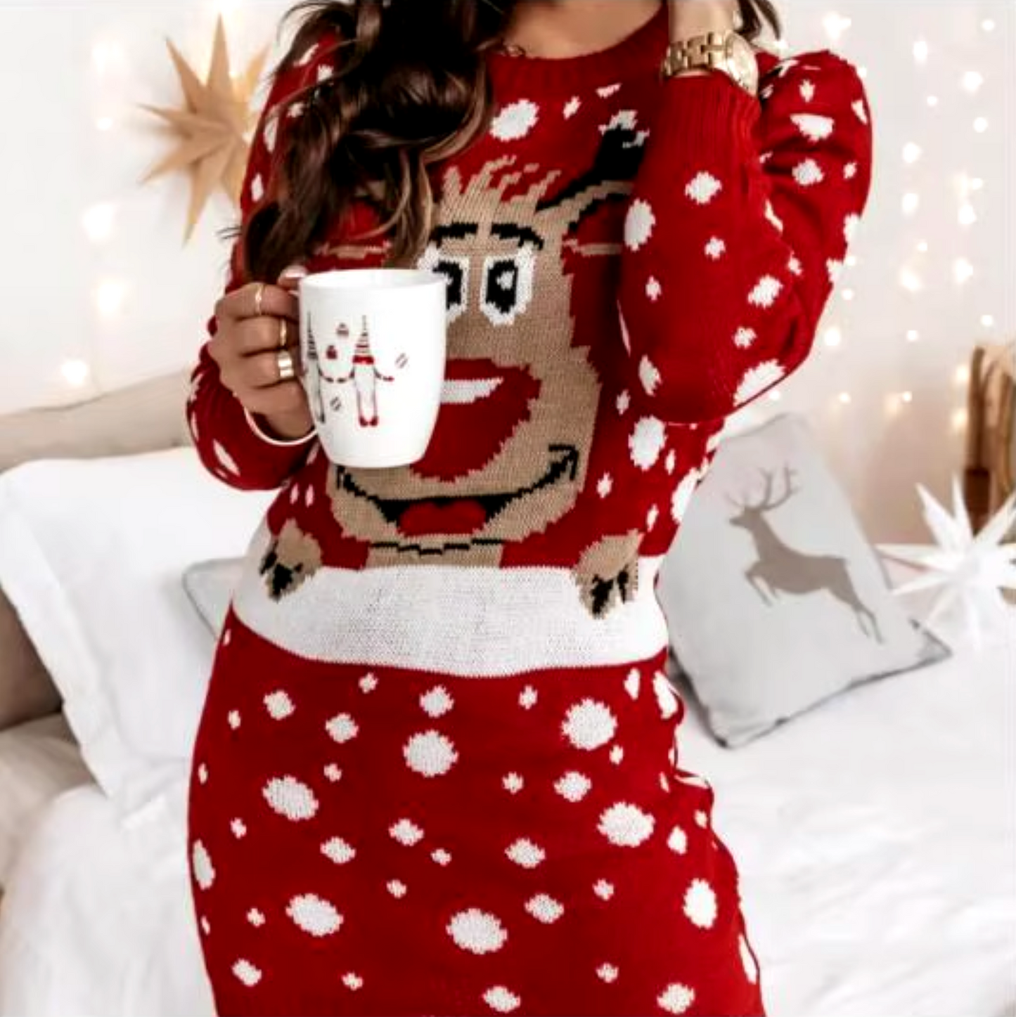 Zaida® | Robe de Noël in jersey