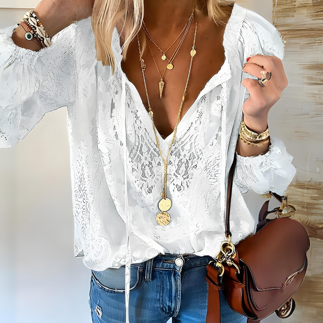 Isabel® | Crochet Boho Blouse For Women
