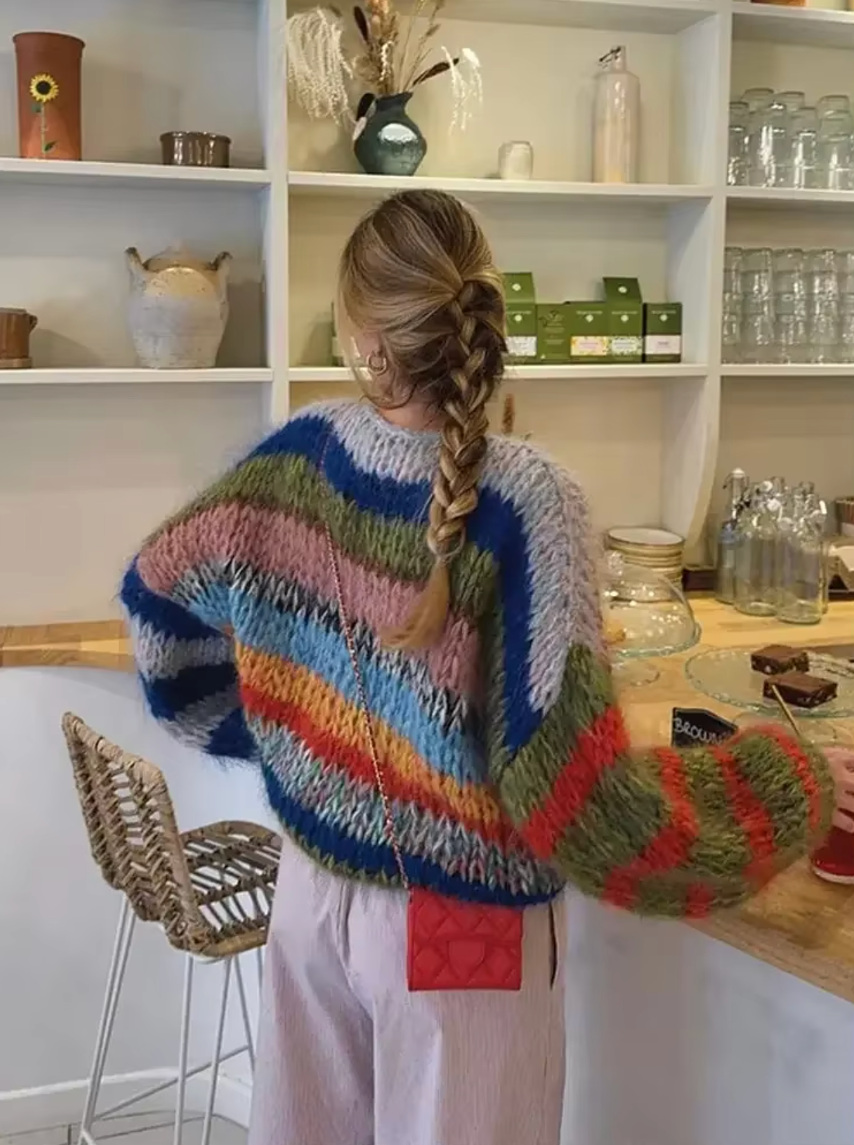 Milagros | Oversized cotton knit sweater