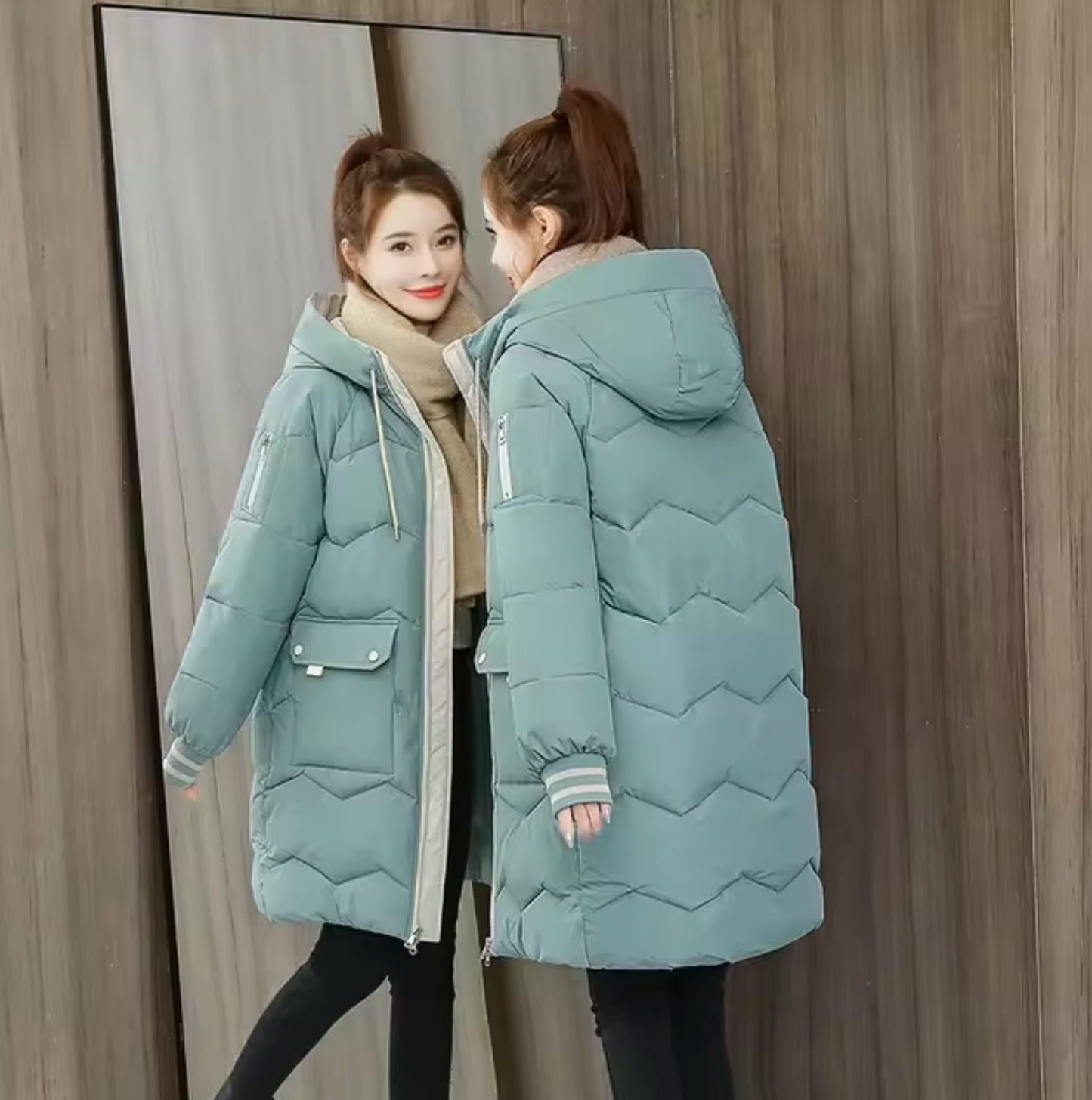 Remedios | Long cotton parka