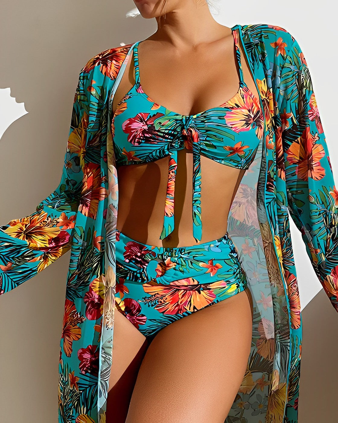 Zena® | Luxury Bikini Set With Pareo