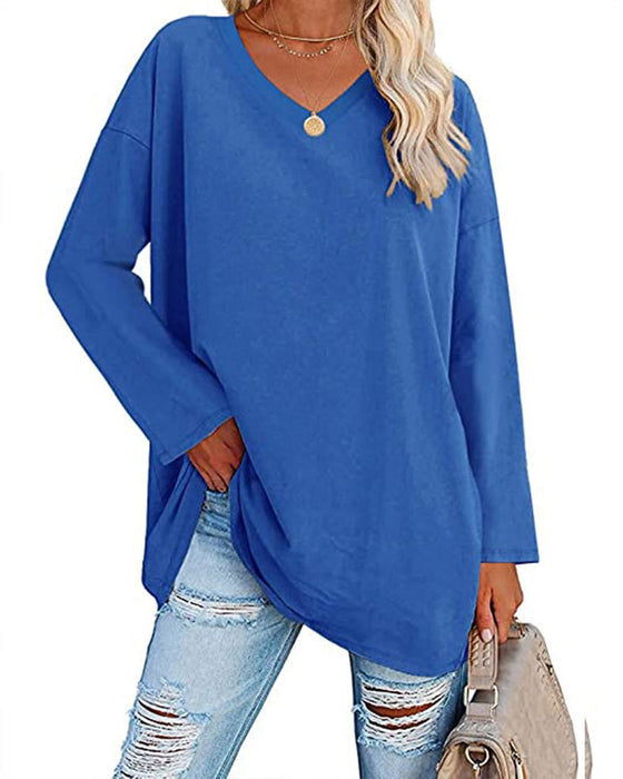 Bucket® | Women'S Blouse With Long Sleeves And V-Neck