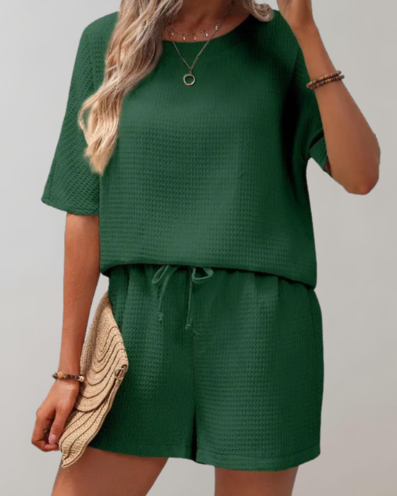 Megan® | Relaxed Shirt And Shorts Set