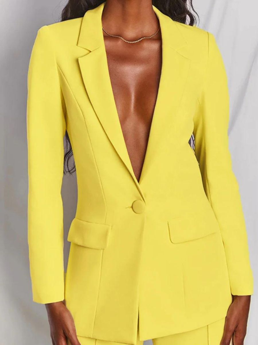 Rosalía® | Blazer And Trousers Set For Women'S Business Dress