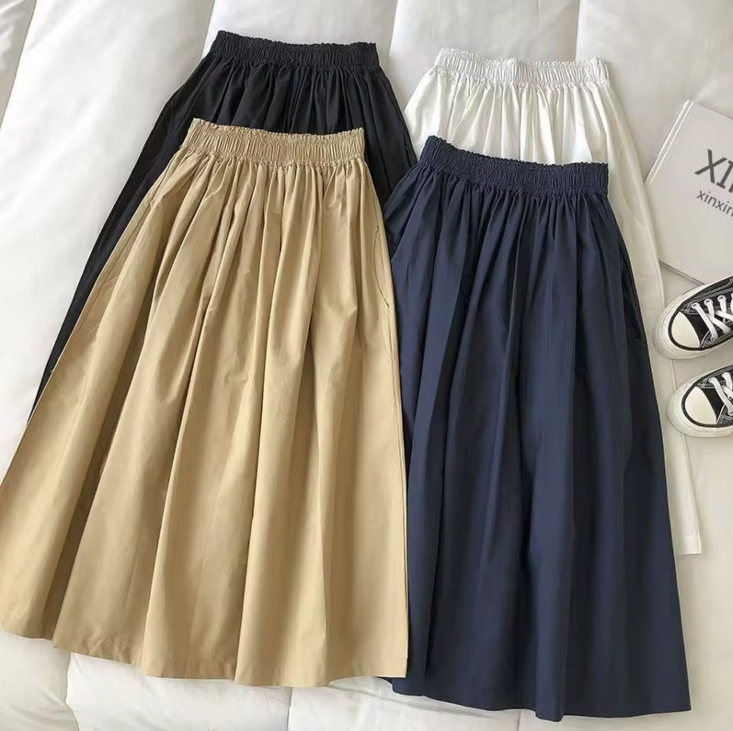 Agnese® | Loose Skirt With High Waist