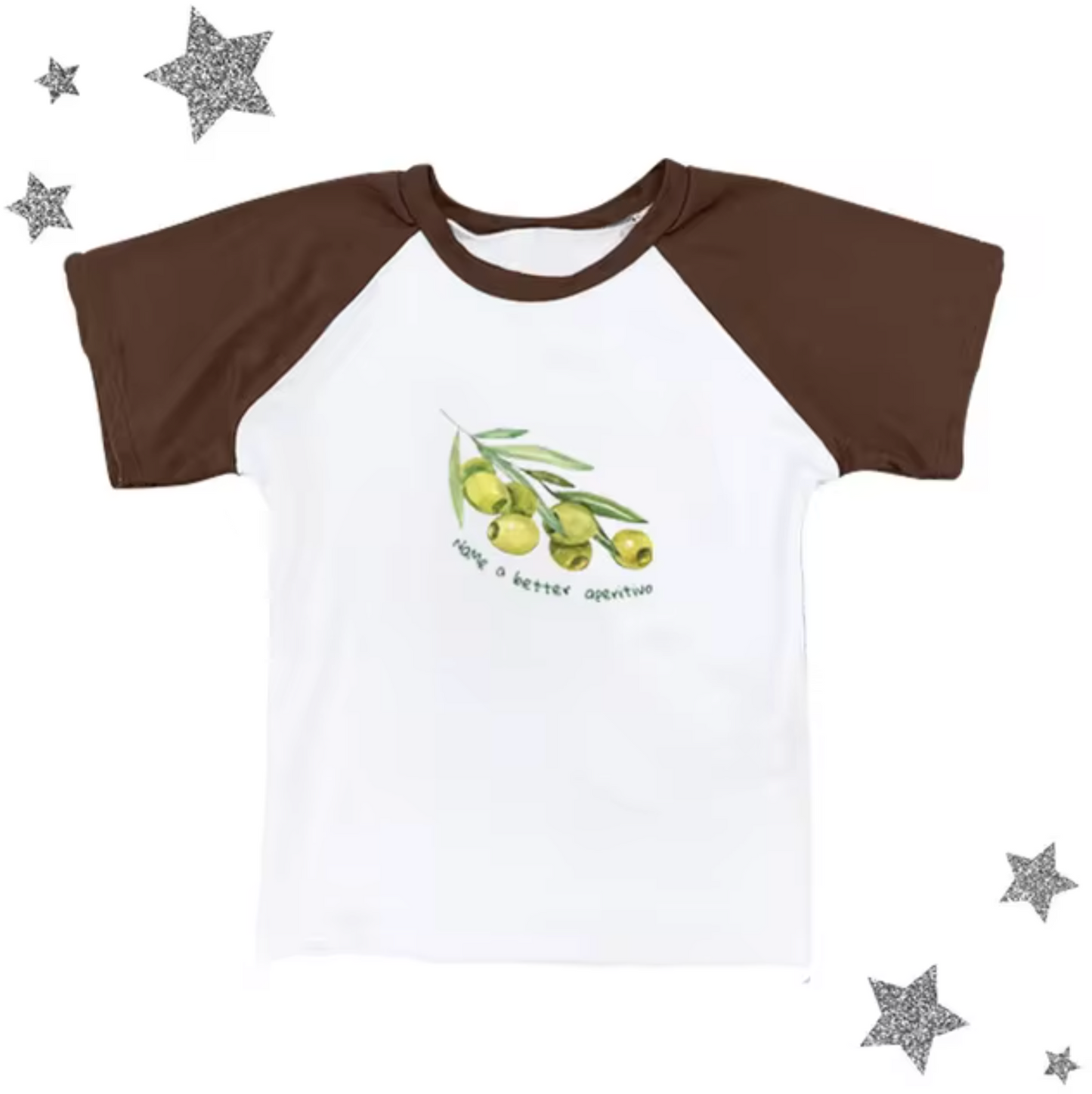 Elda® | Olive Motif Tops