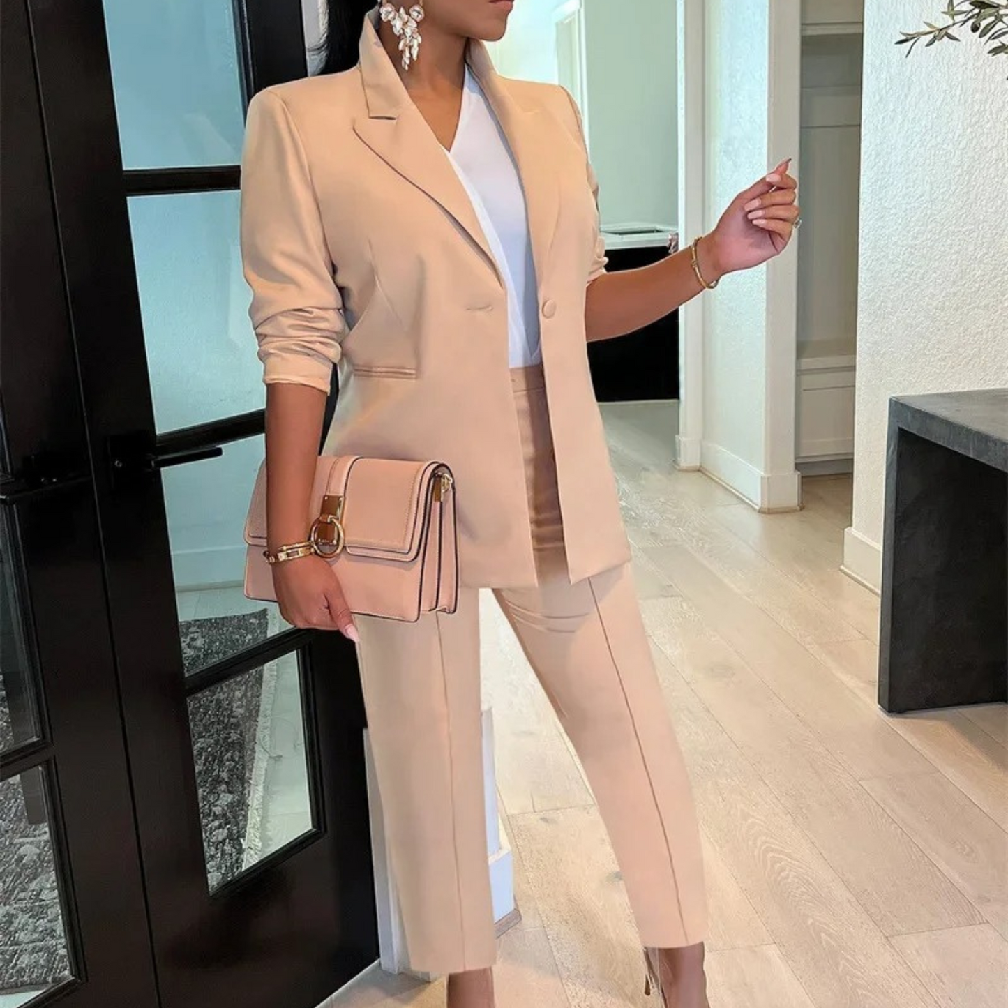 Sabina® | Stylish Blazer Pants Set