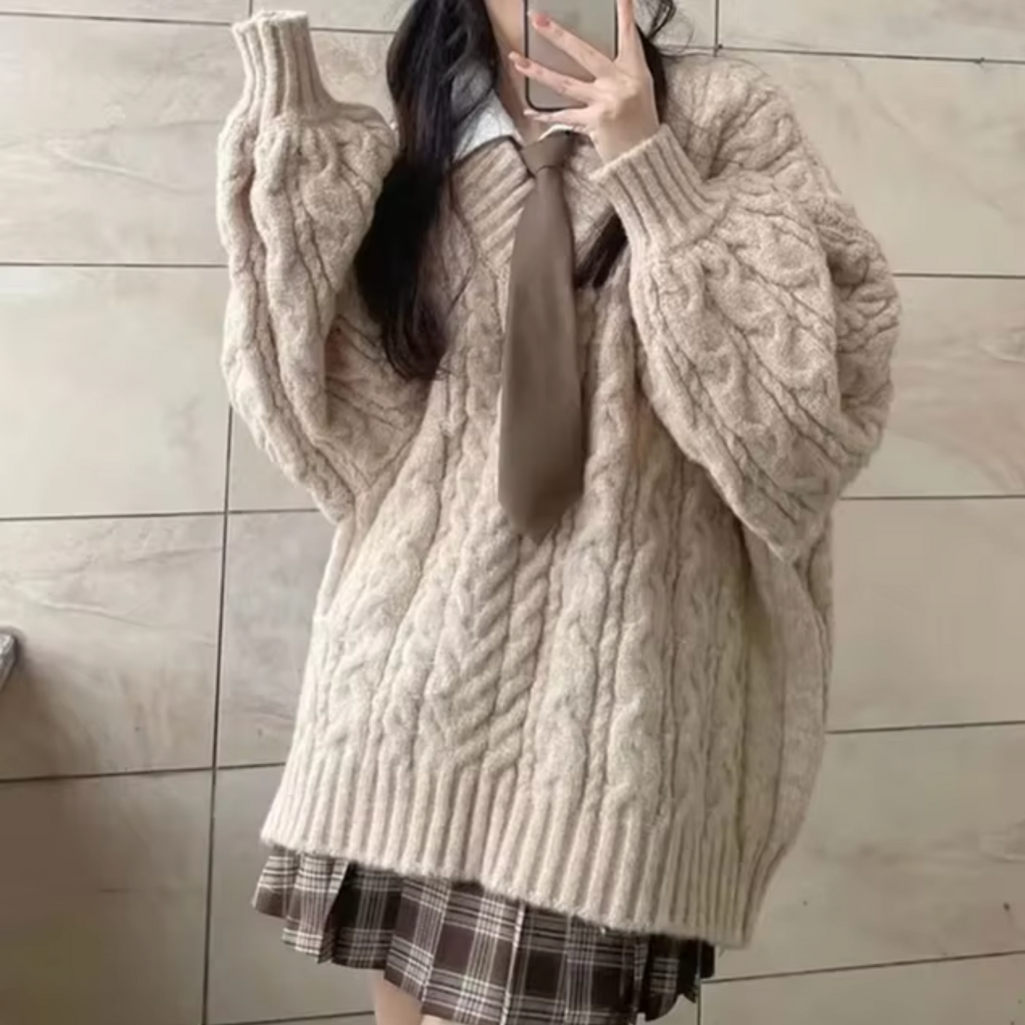 Micaela | Oversized knit sweater