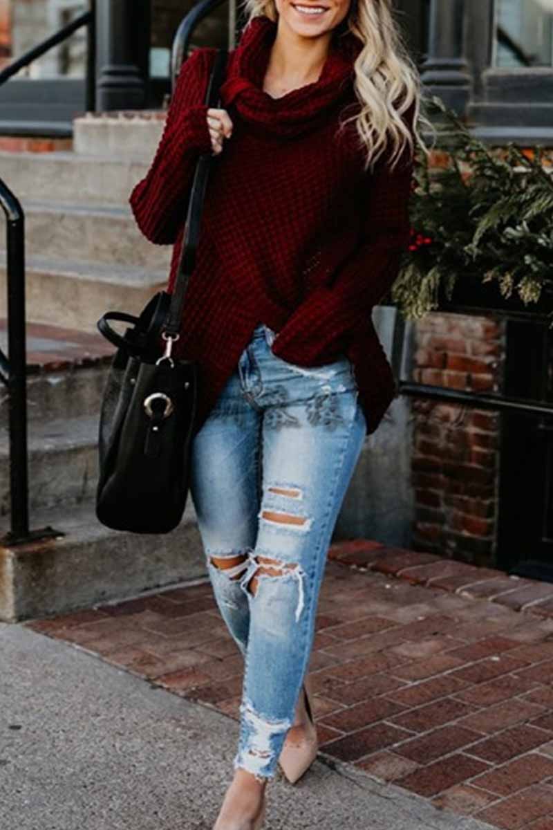 Pink | Simple and stylish winter coat