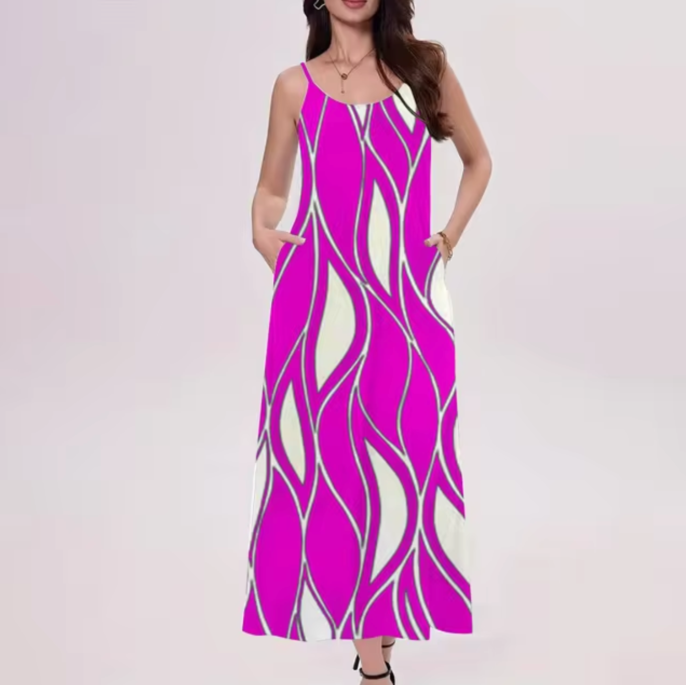 Serena® | Wave Print Dress