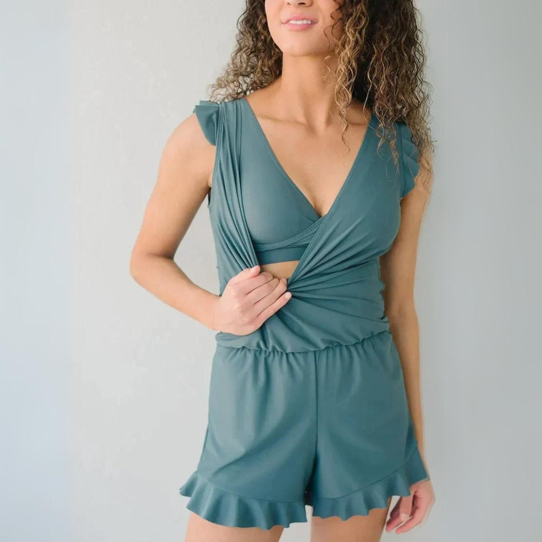 Keren® | Stylish Swimsuit With Integrated Bra