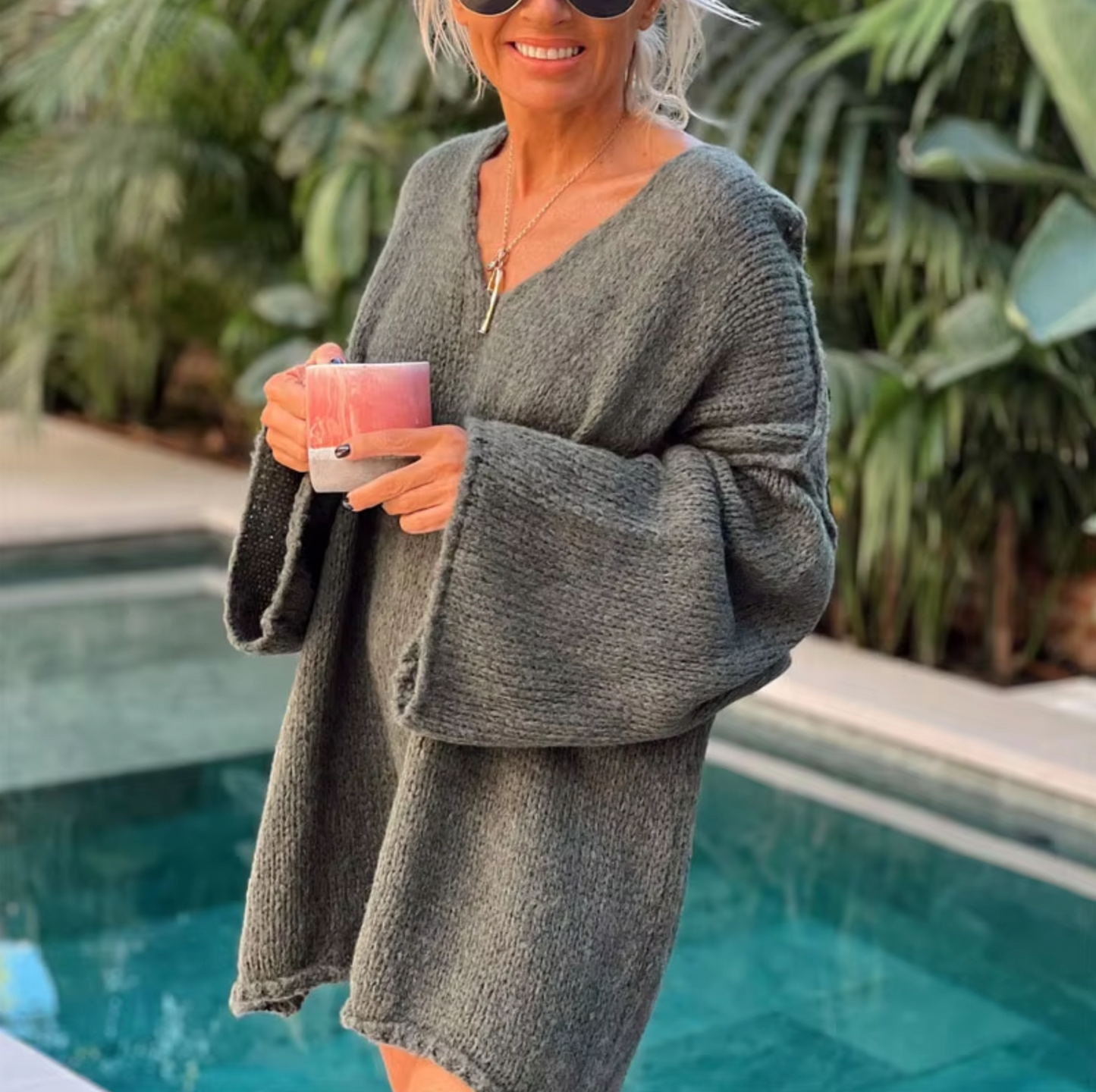 Liliana | Loose knit sweater