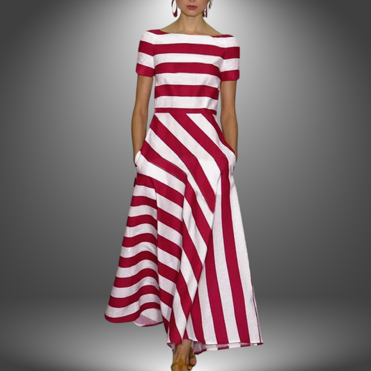 Kelsey | Elegant A-Line Maxi Dress for All Occasions