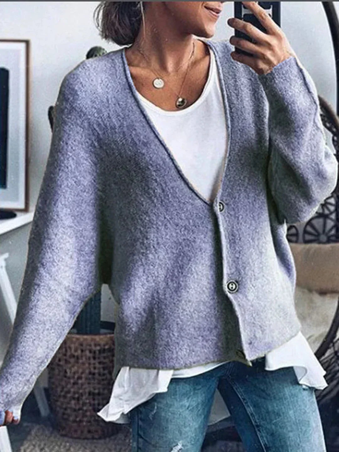 Jenny | Relaxed and stylish winter cardigan