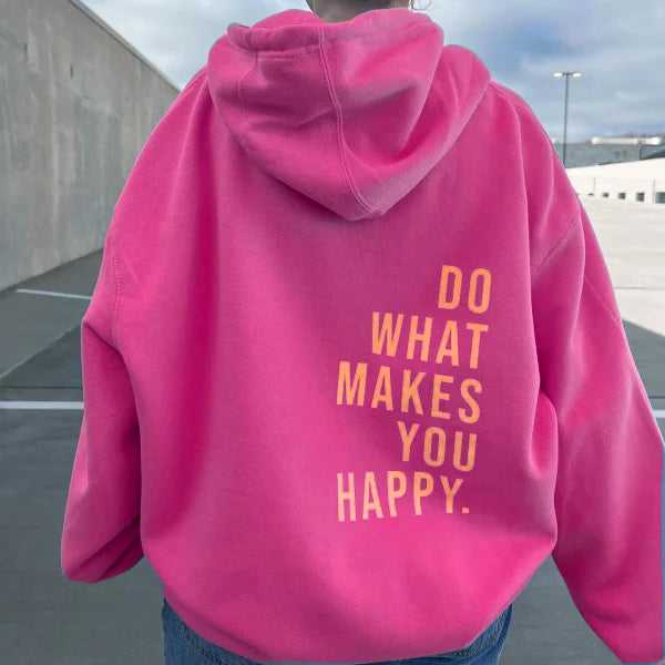 Silvia® | Stylish hoodie with lettering