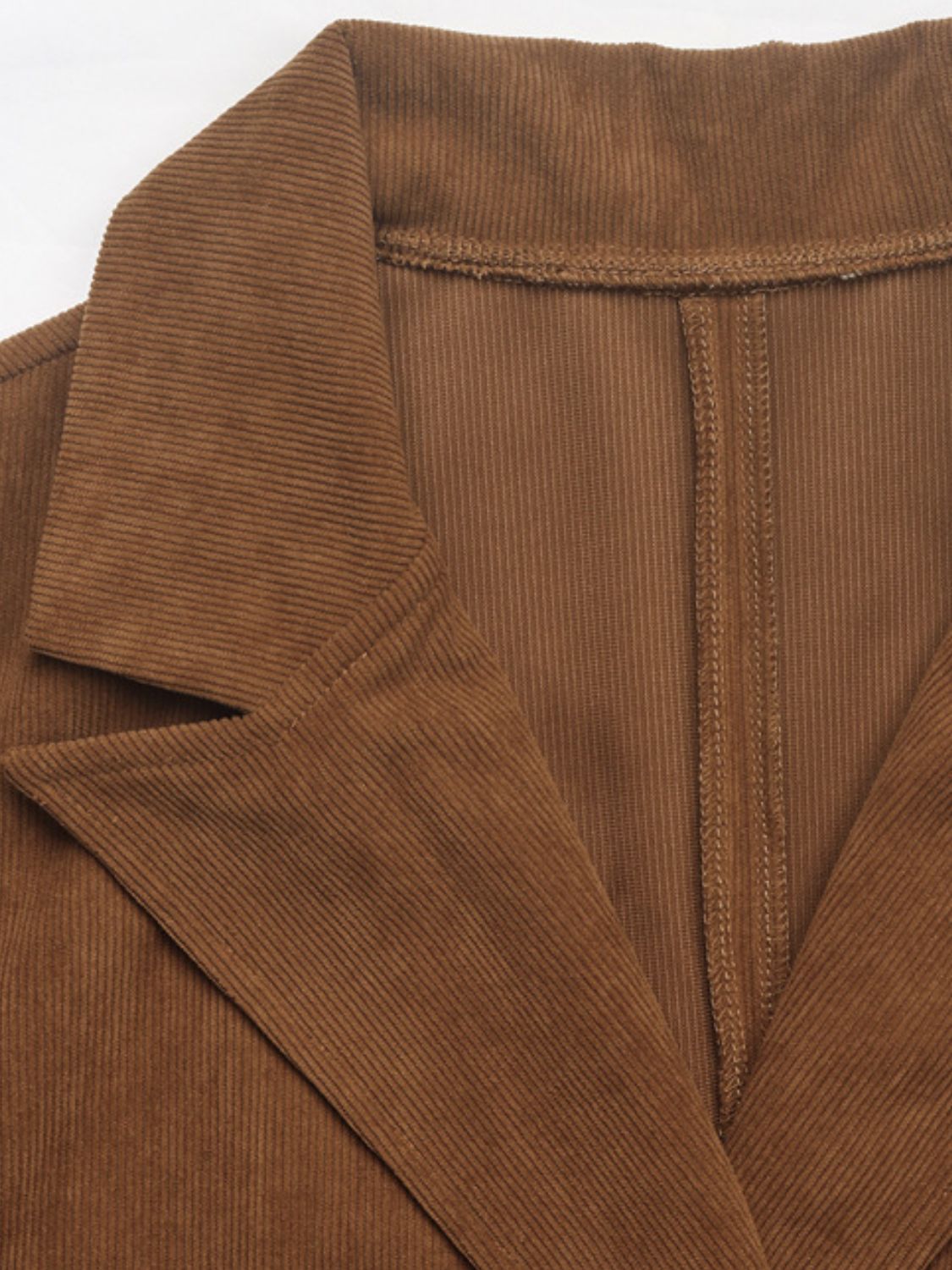 Daniela | Perfee long-sleeved outerwear with decorative pocket flap and lapel collar