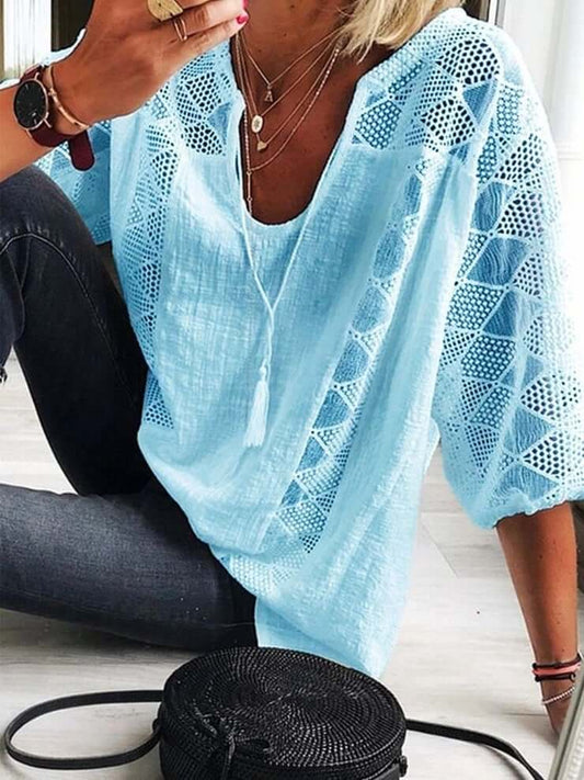 Leila® | Chic Elegante Blouse